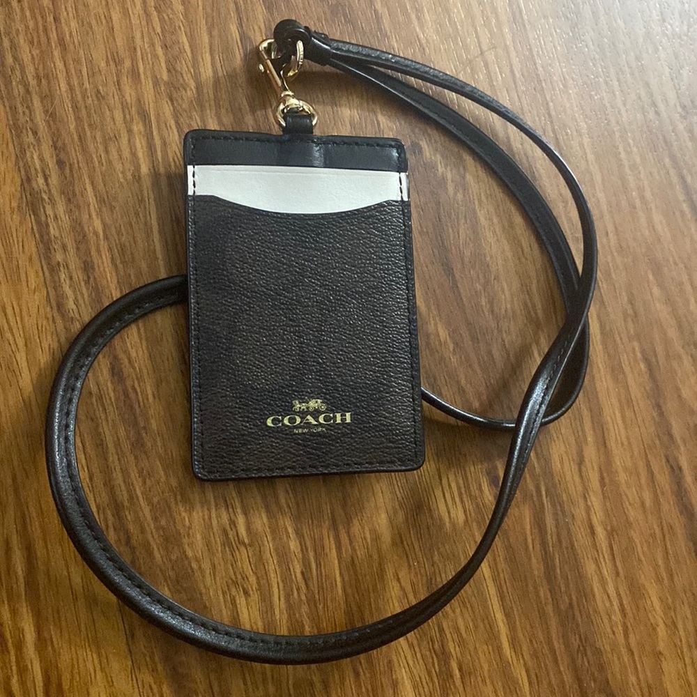 Coach lanyard